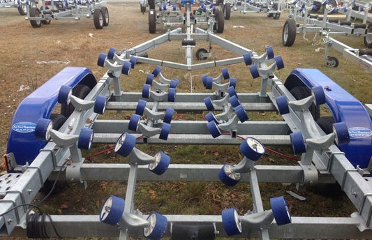 Remolque multirrodillo para barco Galaxy – GD09 / G1382 - PTAC: 1800 kg – 2 ejes